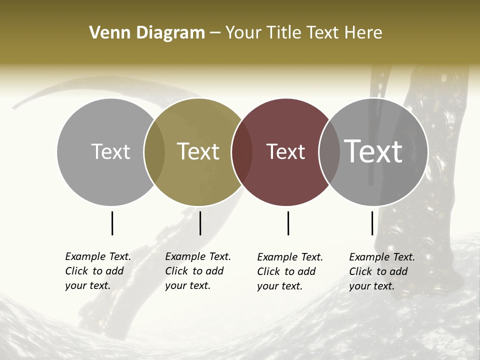 Tentacles In A Rough Ocean 3D Render PowerPoint Template