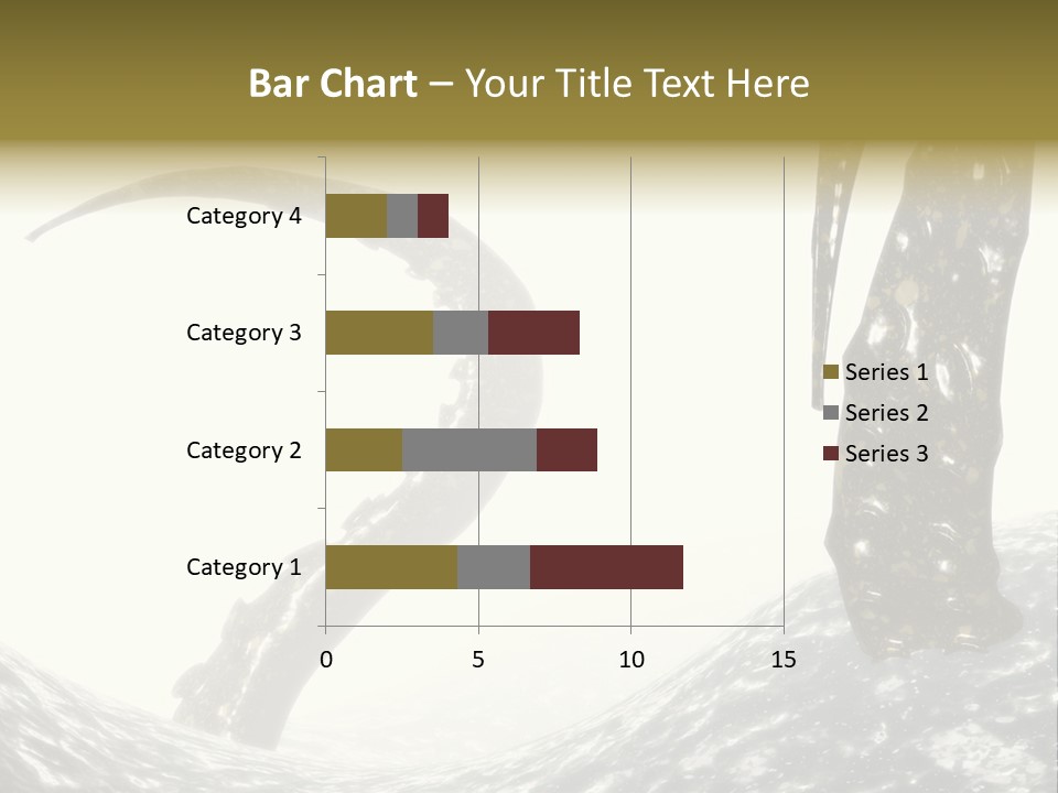 Tentacles In A Rough Ocean 3D Render PowerPoint Template