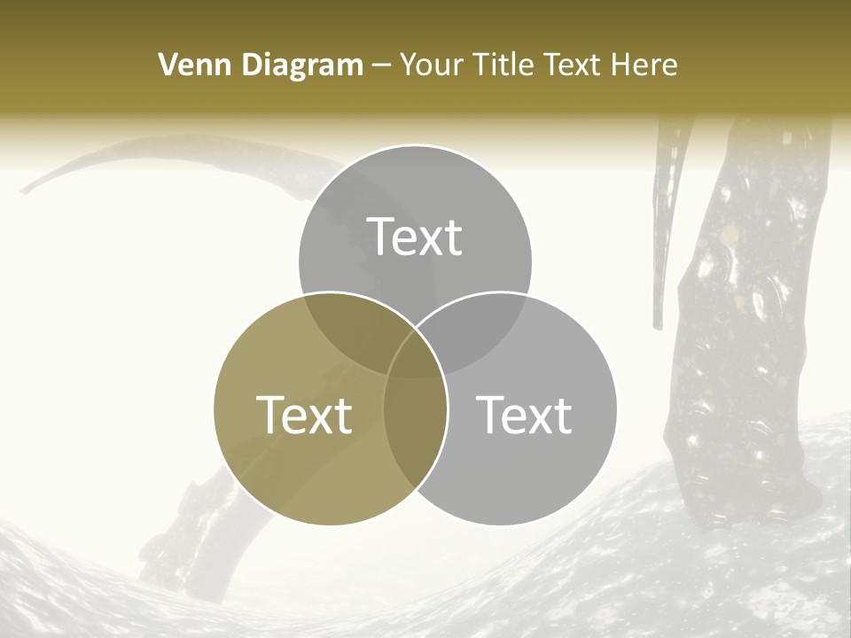 Tentacles In A Rough Ocean 3D Render PowerPoint Template