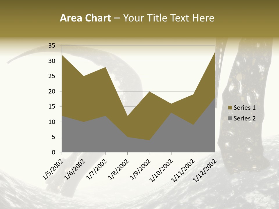 Tentacles In A Rough Ocean 3D Render PowerPoint Template