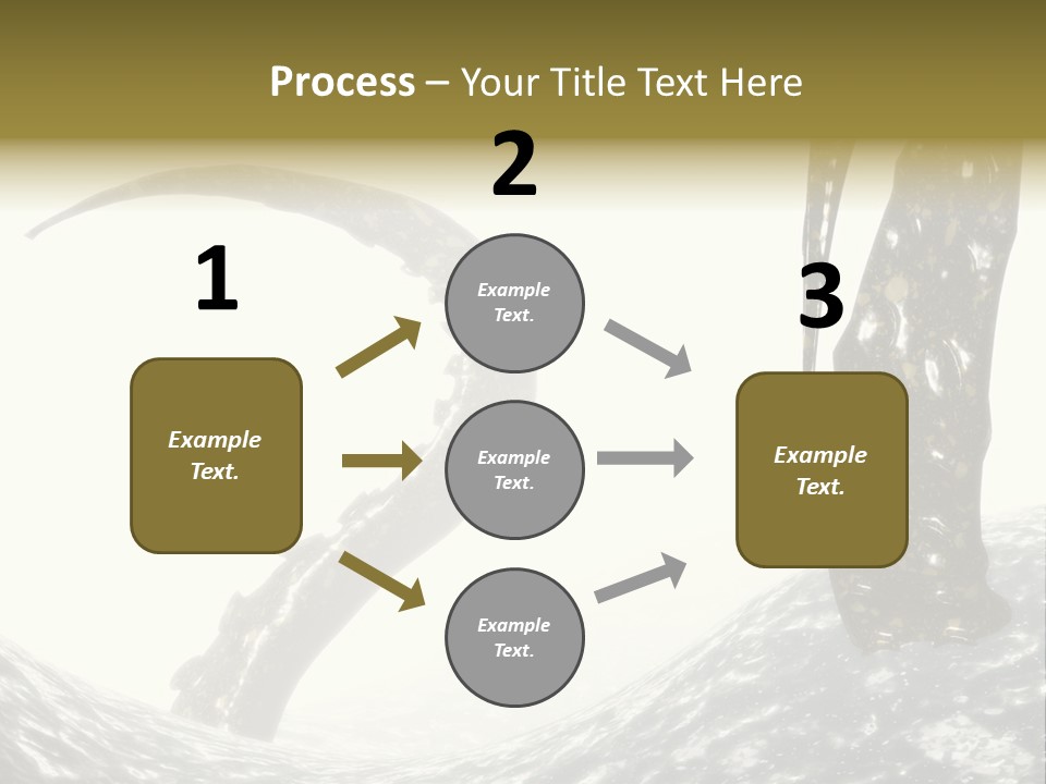 Tentacles In A Rough Ocean 3D Render PowerPoint Template