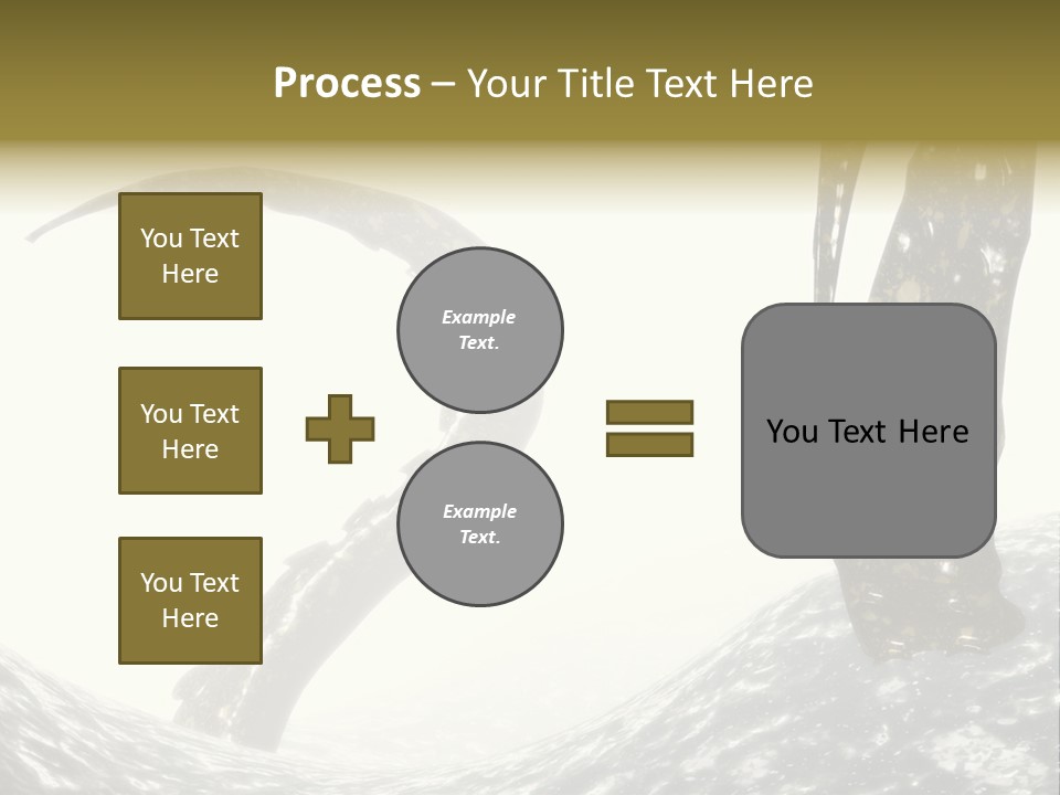 Tentacles In A Rough Ocean 3D Render PowerPoint Template