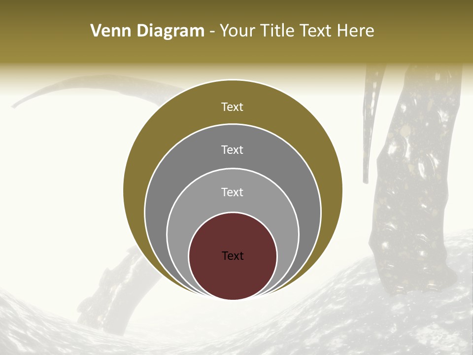 Tentacles In A Rough Ocean 3D Render PowerPoint Template