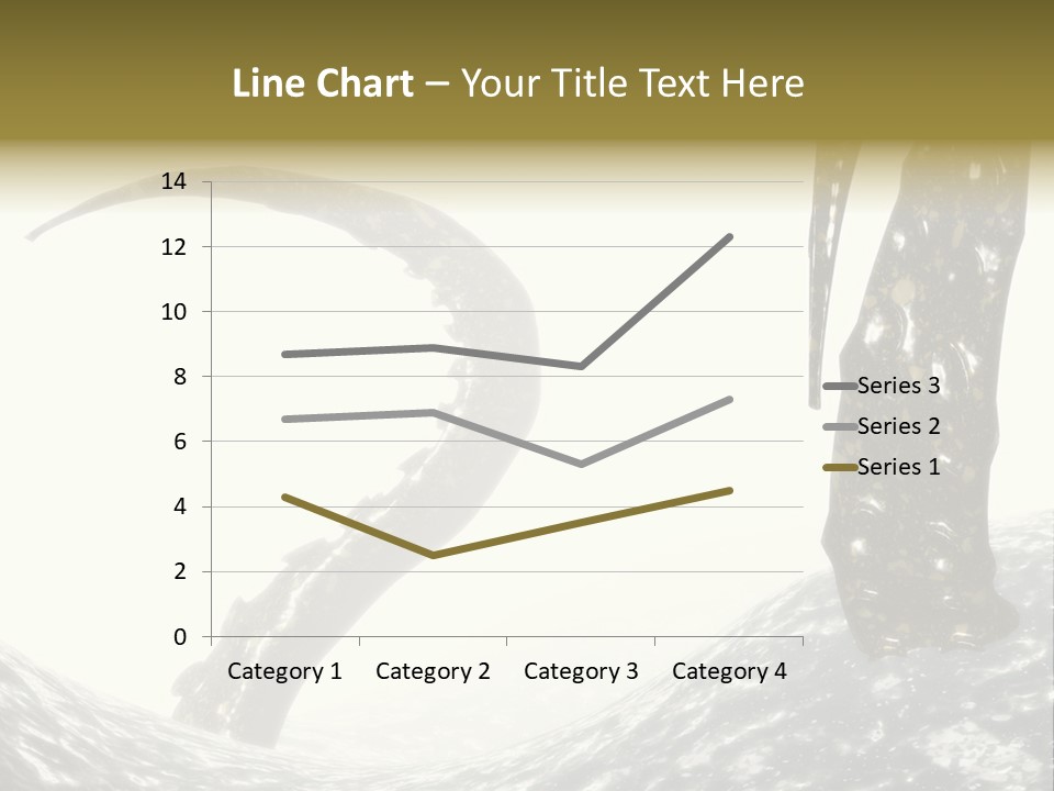 Tentacles In A Rough Ocean 3D Render PowerPoint Template