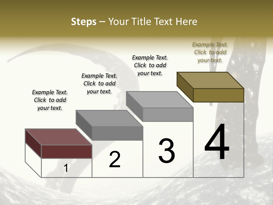 Tentacles In A Rough Ocean 3D Render PowerPoint Template