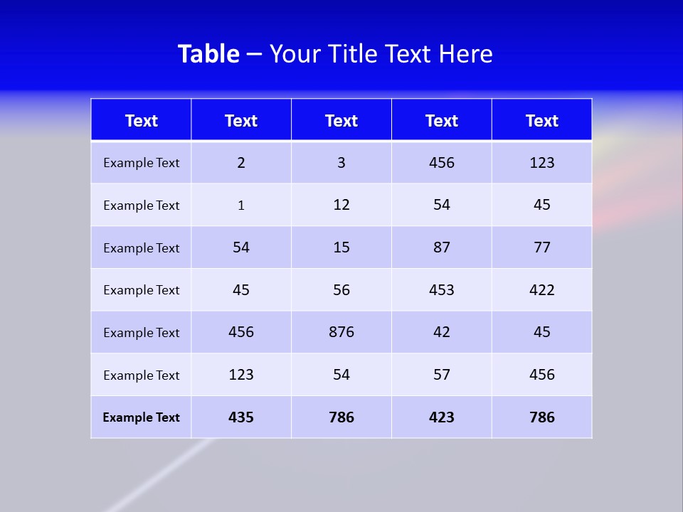 Prism With Light Shining Through PowerPoint Template