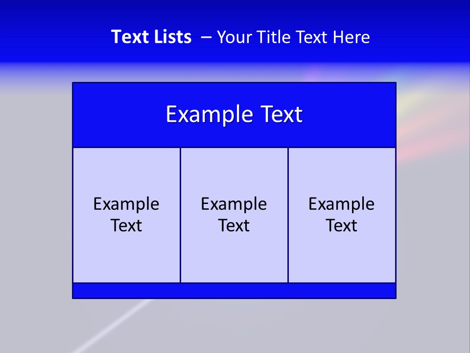 Prism With Light Shining Through PowerPoint Template
