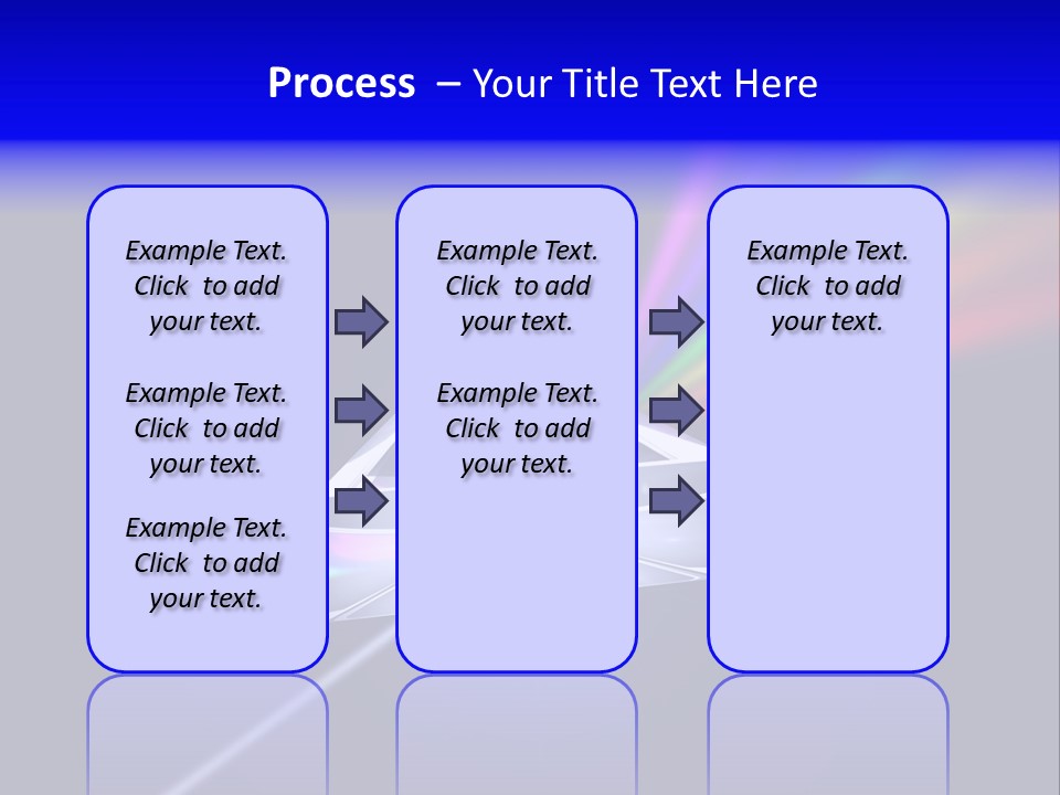 Prism With Light Shining Through PowerPoint Template