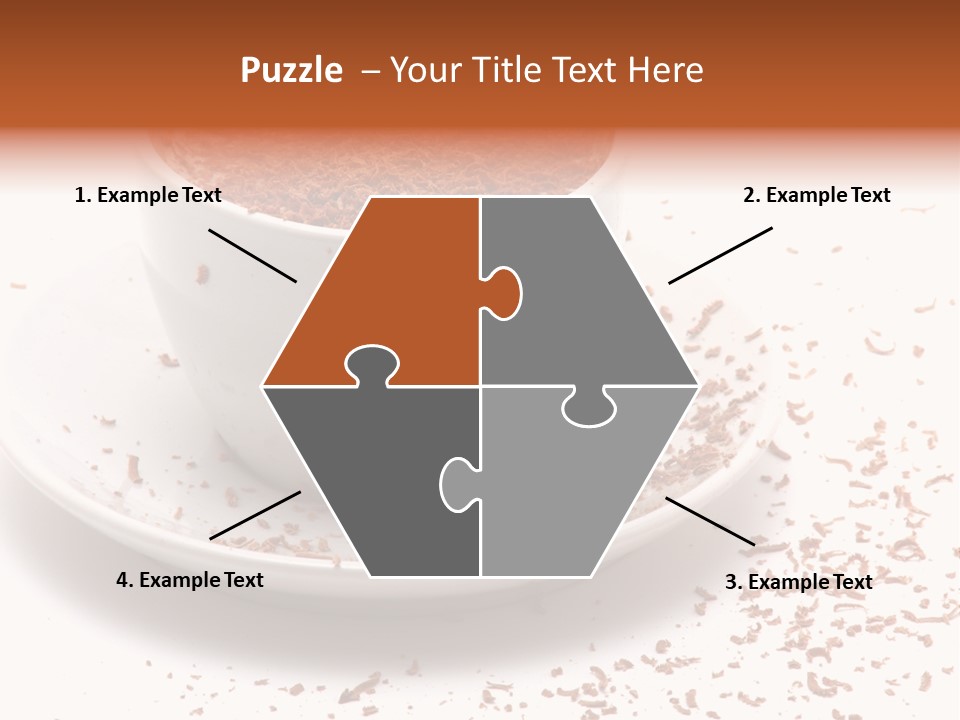 Hallway With A View To A Board Room PowerPoint Template