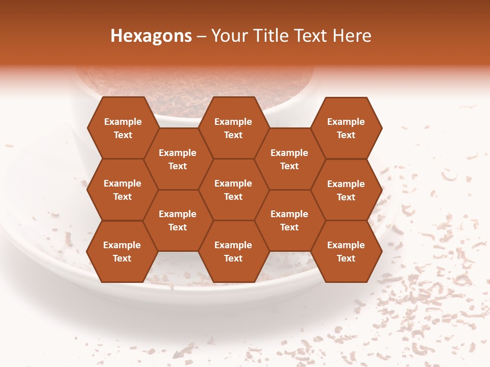 Hallway With A View To A Board Room PowerPoint Template