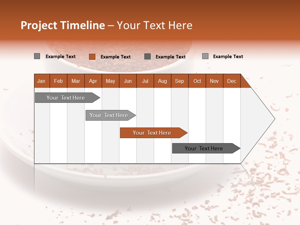 Hallway With A View To A Board Room PowerPoint Template