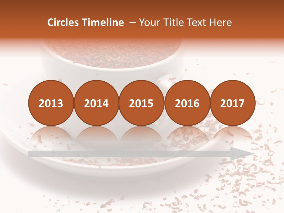 Hallway With A View To A Board Room PowerPoint Template