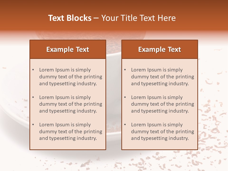 Hallway With A View To A Board Room PowerPoint Template