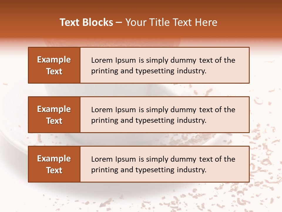 Hallway With A View To A Board Room PowerPoint Template