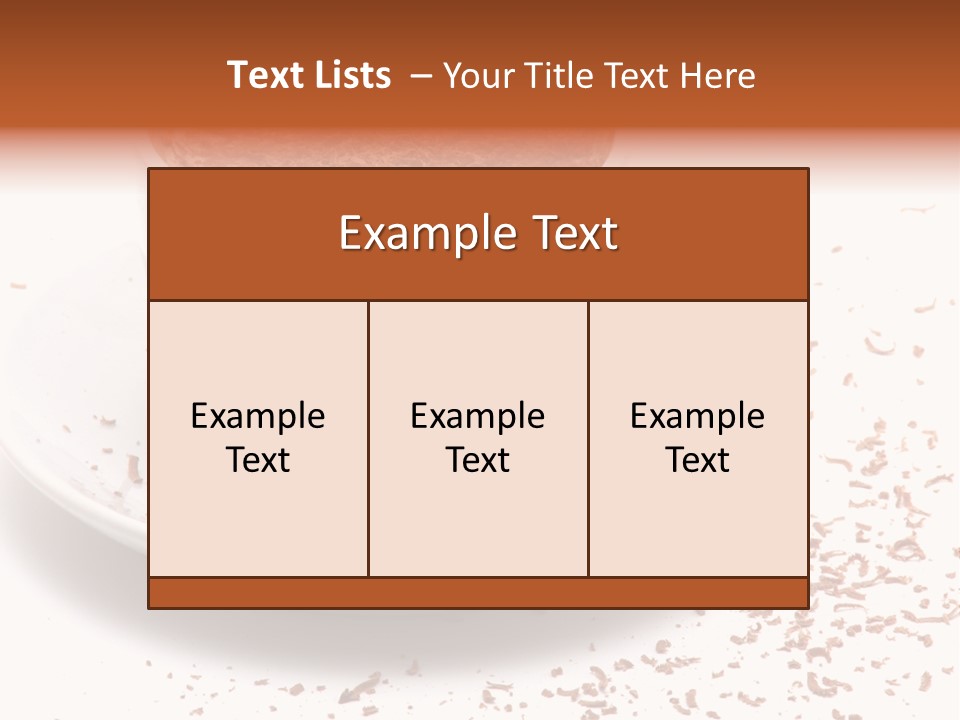 Hallway With A View To A Board Room PowerPoint Template