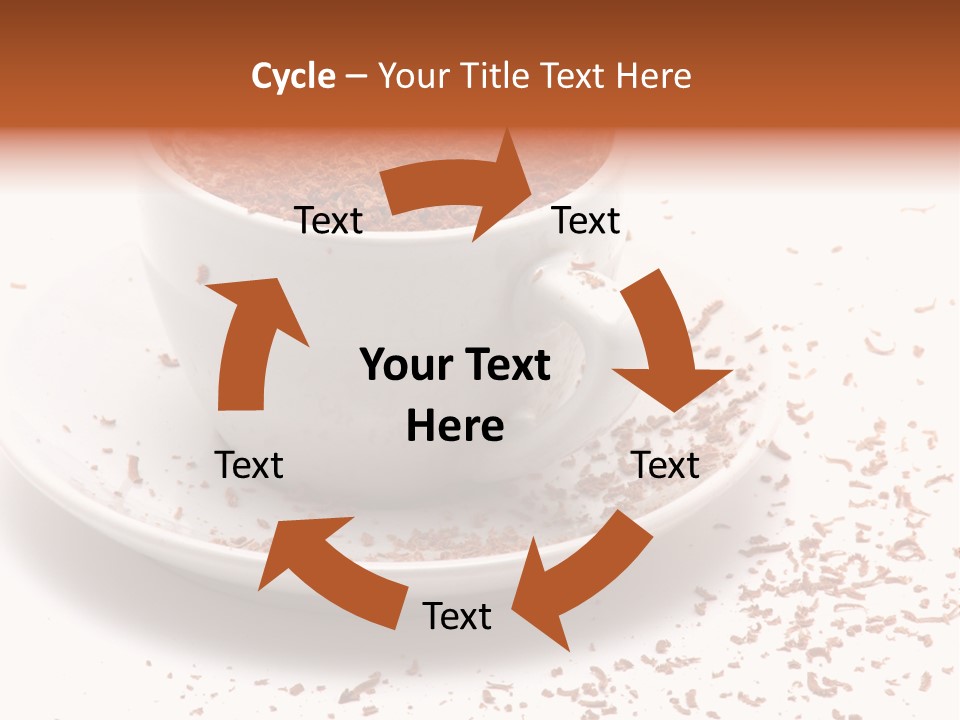 Hallway With A View To A Board Room PowerPoint Template