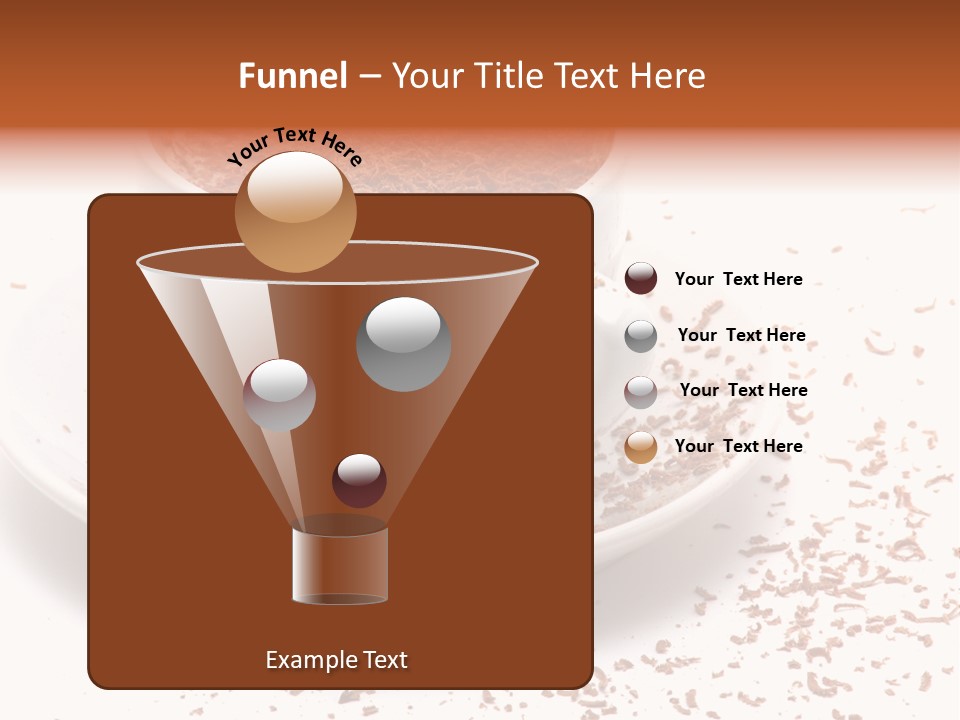 Hallway With A View To A Board Room PowerPoint Template