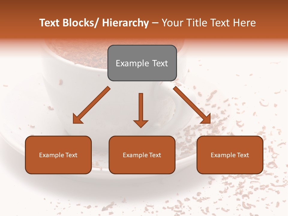 Hallway With A View To A Board Room PowerPoint Template