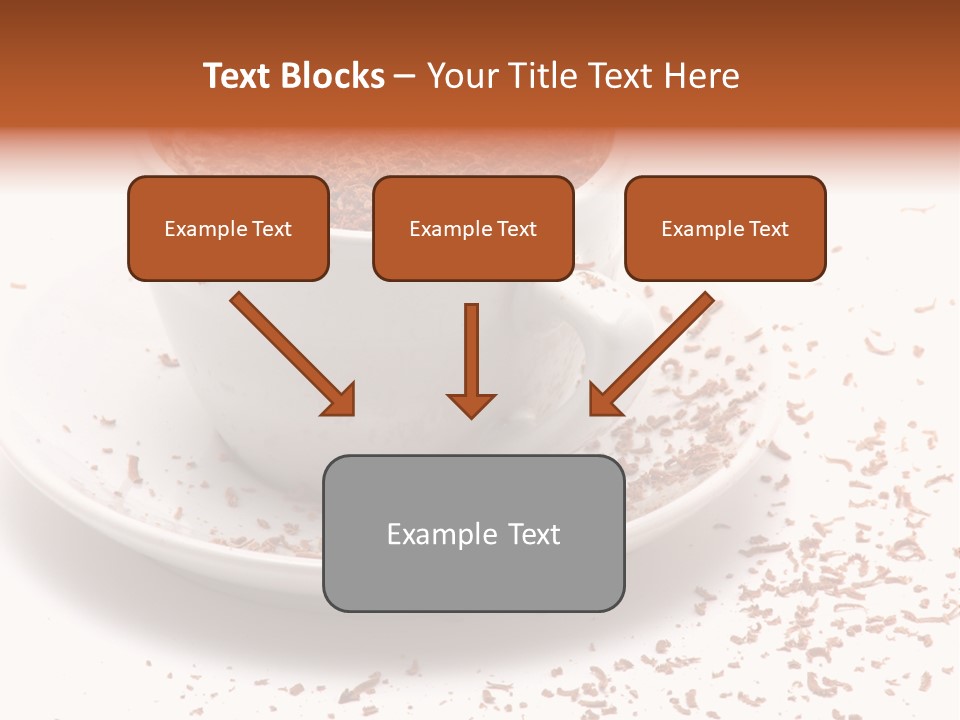 Hallway With A View To A Board Room PowerPoint Template