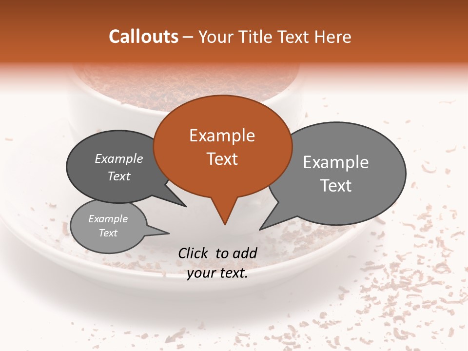 Hallway With A View To A Board Room PowerPoint Template