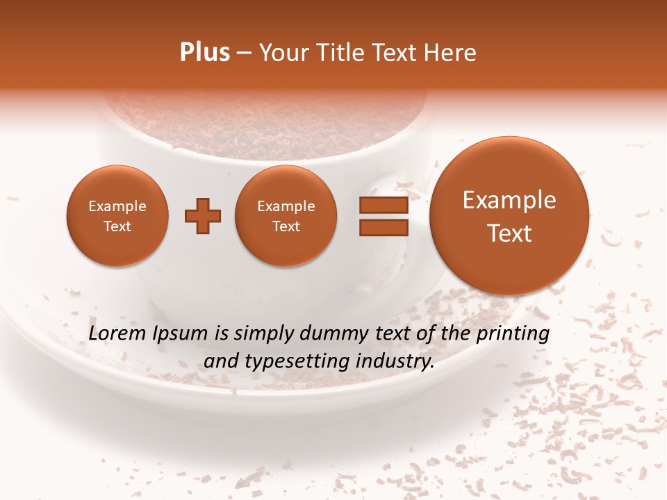 Hallway With A View To A Board Room PowerPoint Template