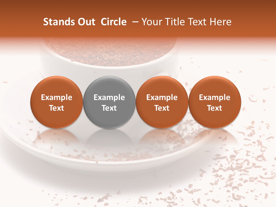 Hallway With A View To A Board Room PowerPoint Template