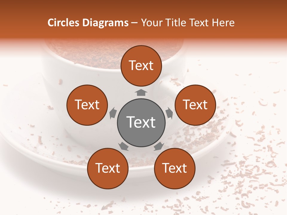 Hallway With A View To A Board Room PowerPoint Template