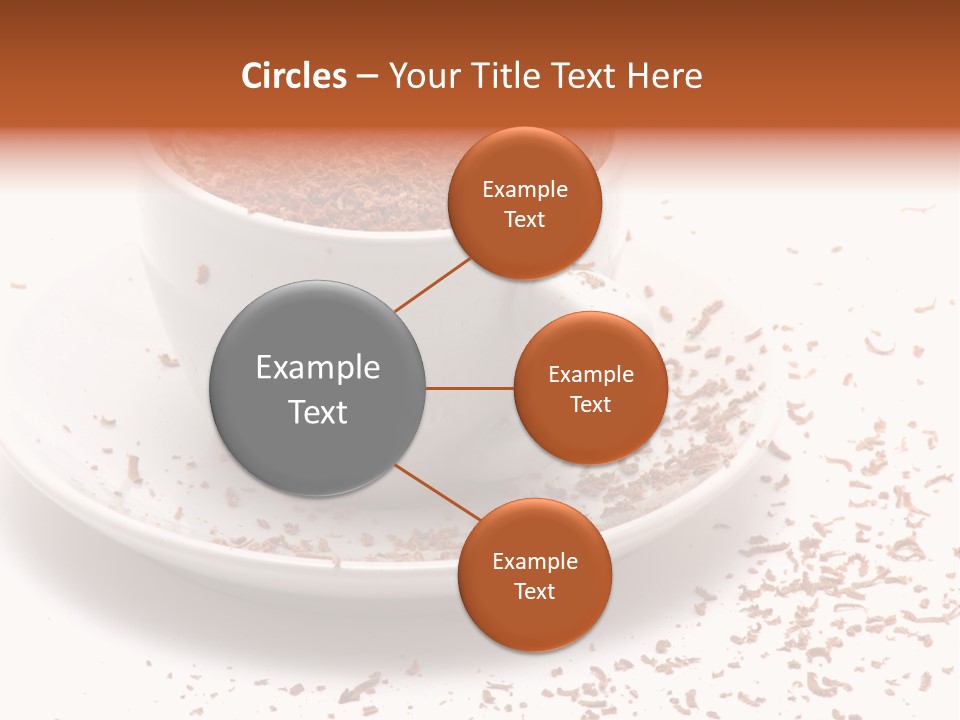 Hallway With A View To A Board Room PowerPoint Template