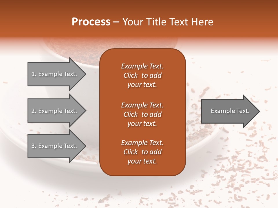 Hallway With A View To A Board Room PowerPoint Template