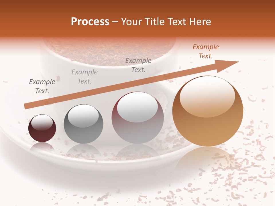 Hallway With A View To A Board Room PowerPoint Template