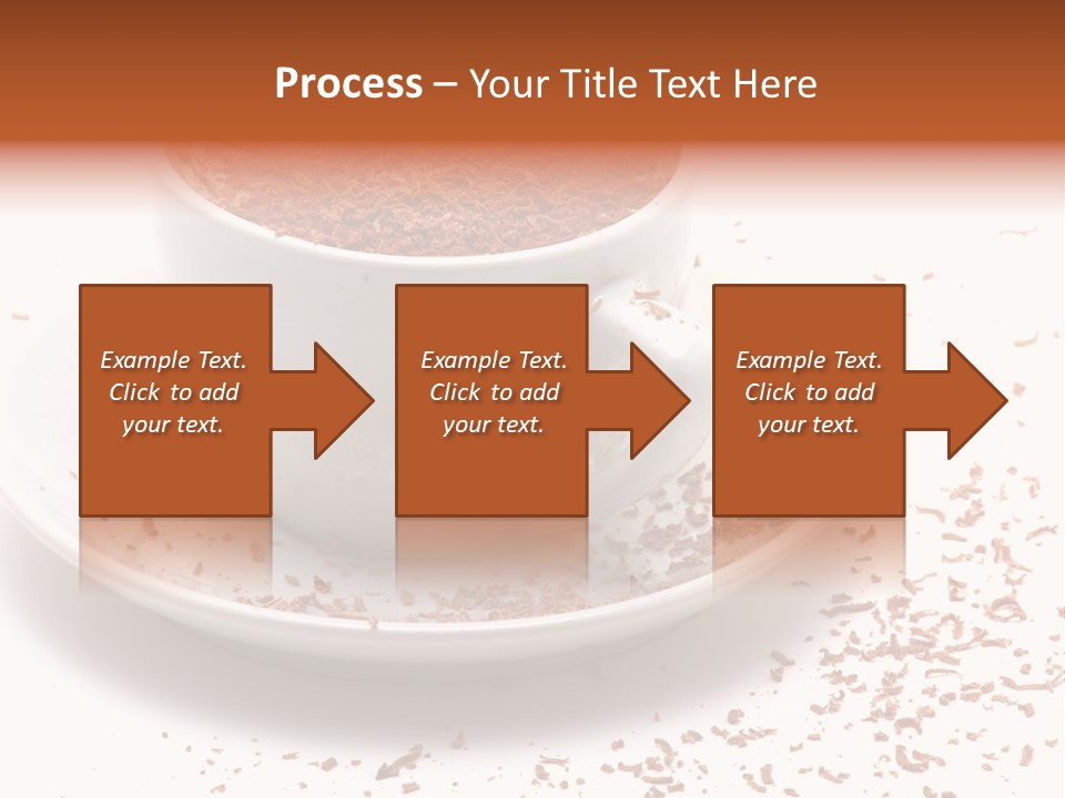 Hallway With A View To A Board Room PowerPoint Template