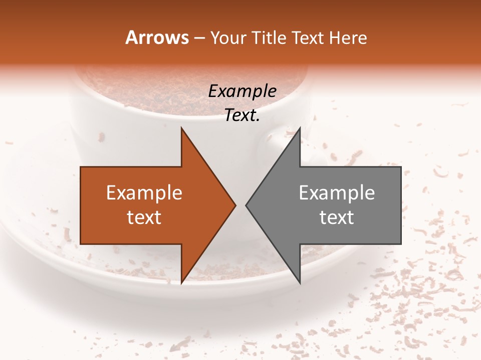 Hallway With A View To A Board Room PowerPoint Template