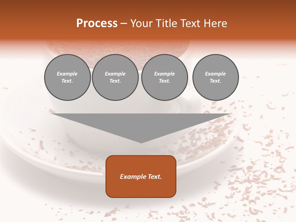 Hallway With A View To A Board Room PowerPoint Template