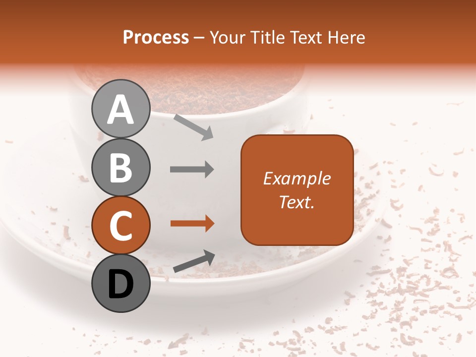 Hallway With A View To A Board Room PowerPoint Template