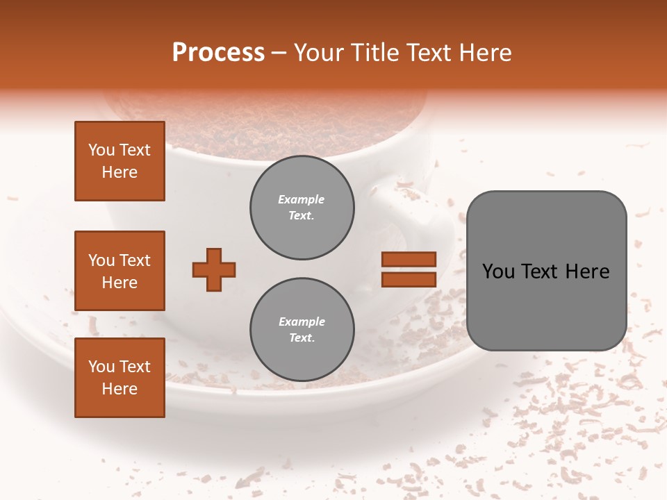 Hallway With A View To A Board Room PowerPoint Template