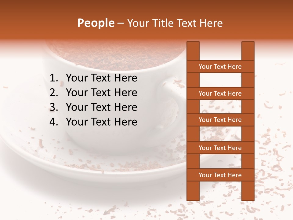 Hallway With A View To A Board Room PowerPoint Template