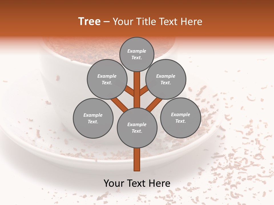 Hallway With A View To A Board Room PowerPoint Template