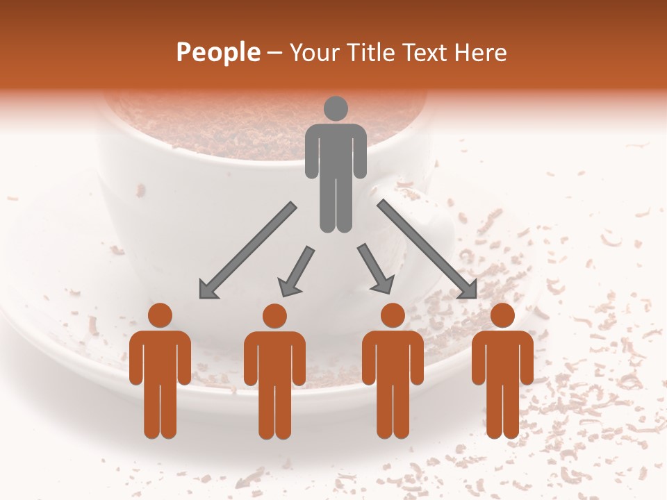 Hallway With A View To A Board Room PowerPoint Template