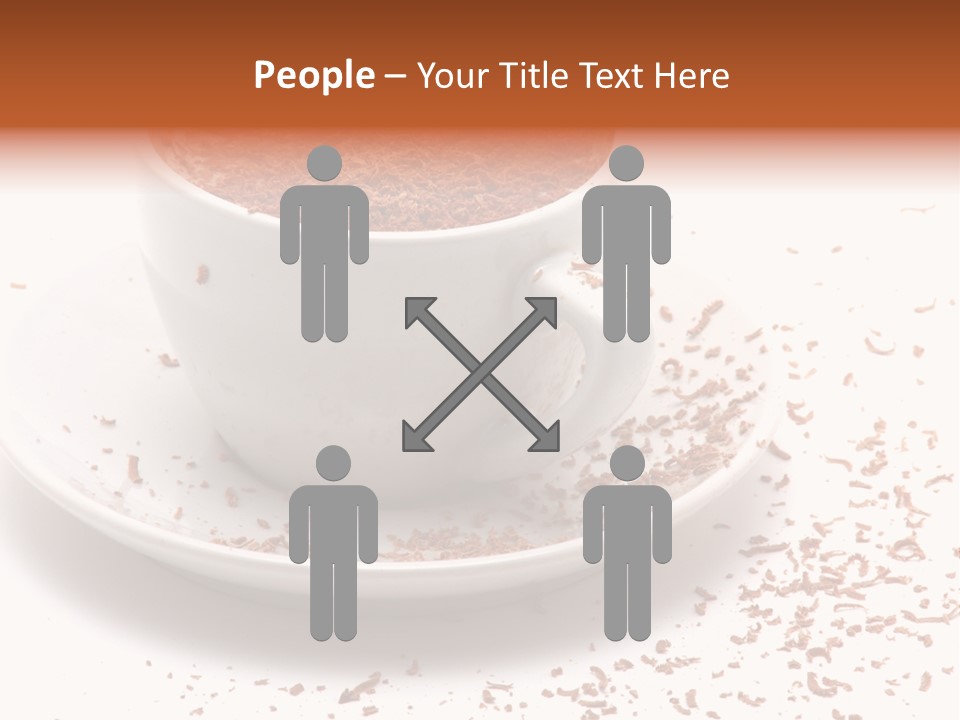 Hallway With A View To A Board Room PowerPoint Template