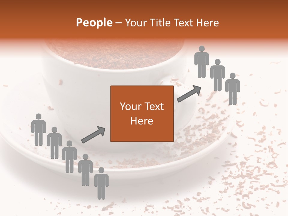 Hallway With A View To A Board Room PowerPoint Template