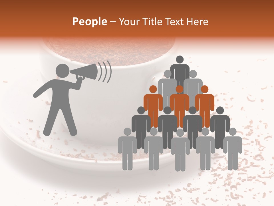 Hallway With A View To A Board Room PowerPoint Template