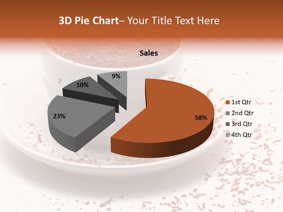 Hallway With A View To A Board Room PowerPoint Template
