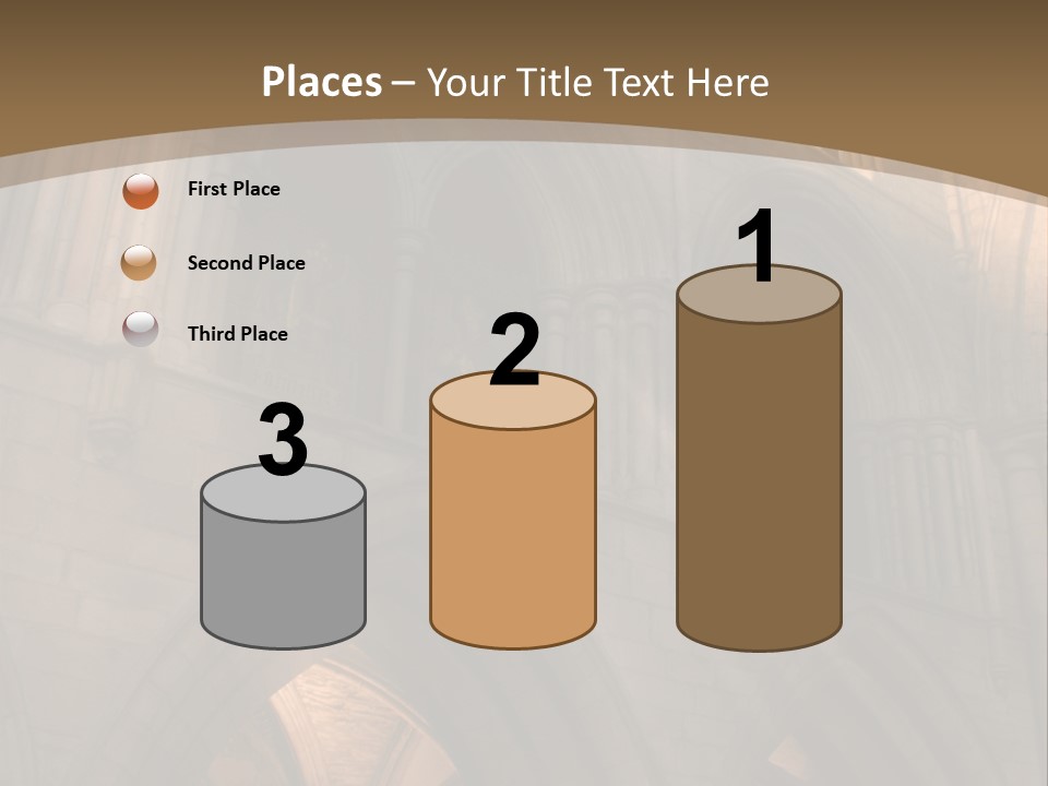 Abbey Beam Light PowerPoint Template