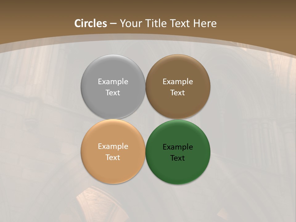 Abbey Beam Light PowerPoint Template