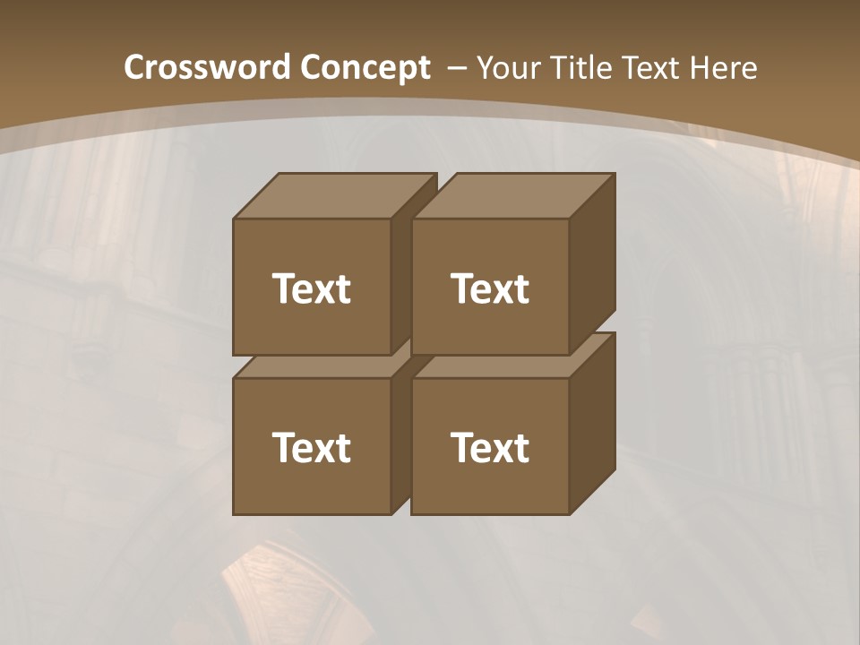 Abbey Beam Light PowerPoint Template