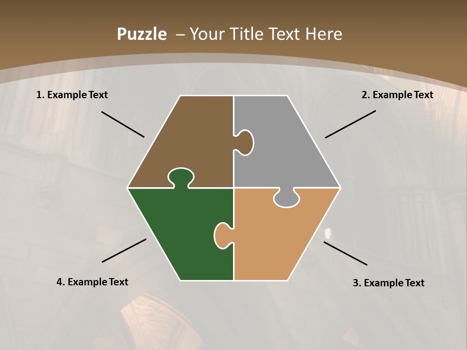 Abbey Beam Light PowerPoint Template