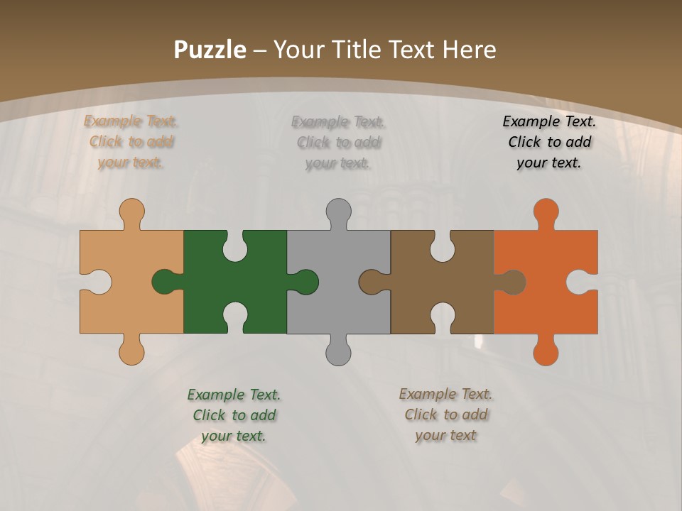 Abbey Beam Light PowerPoint Template