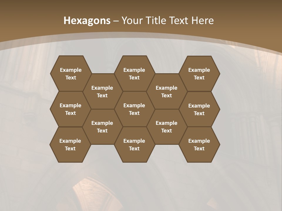 Abbey Beam Light PowerPoint Template