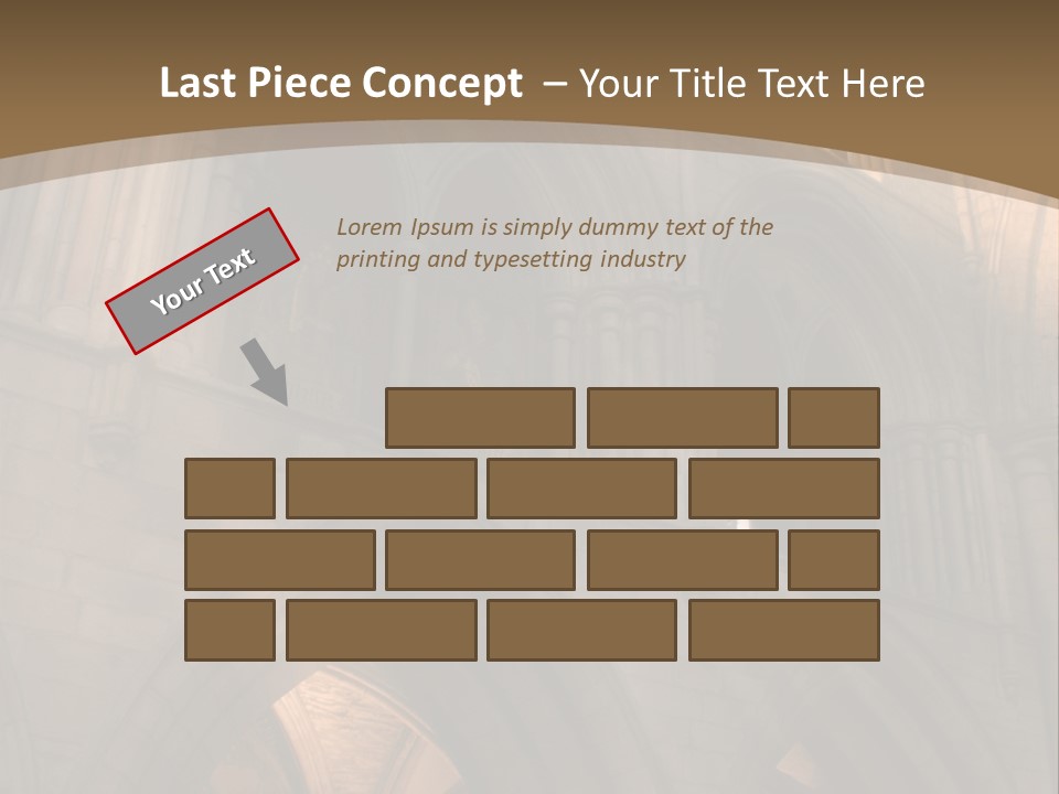 Abbey Beam Light PowerPoint Template