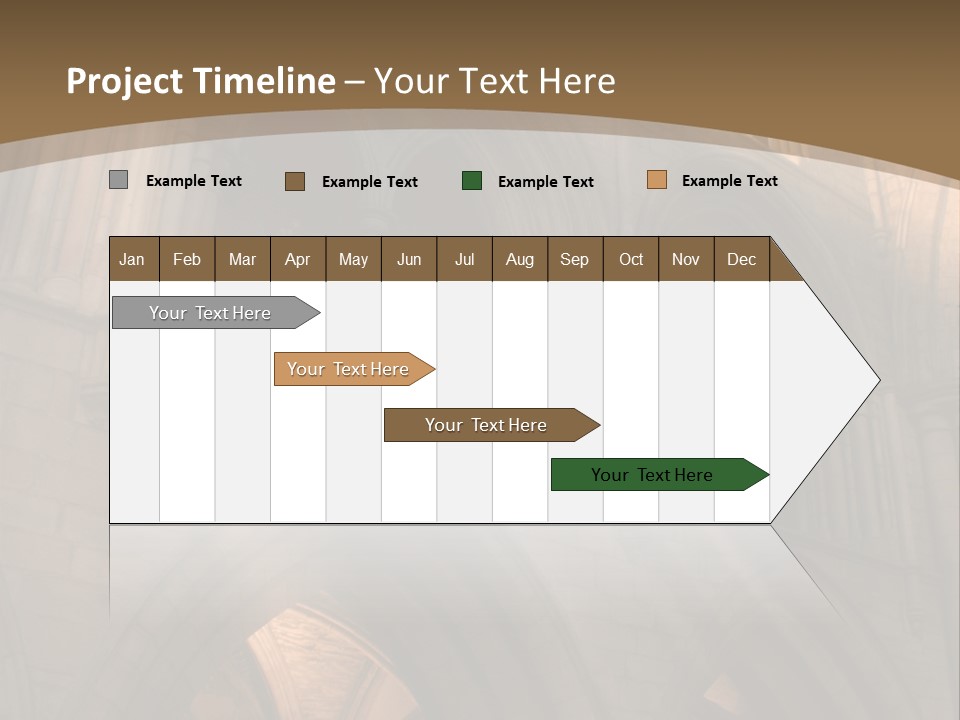 Abbey Beam Light PowerPoint Template